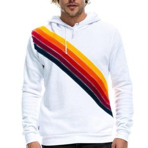 NEW Aviator Nation Pullover Hoodie - White